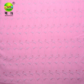 knit eyelet embroidery fabric