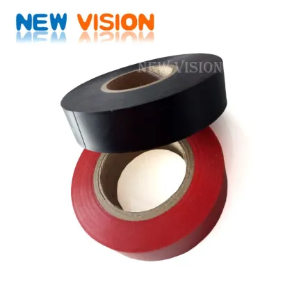 Green red white black yellow blue color rubber adhesive pvc duct tape