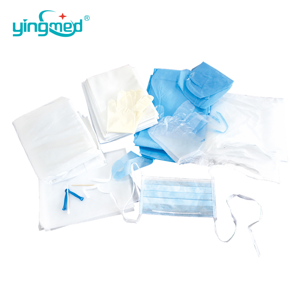 Kit Deliverie chirurgiche Surgery Plastic Drape Disnunising Set