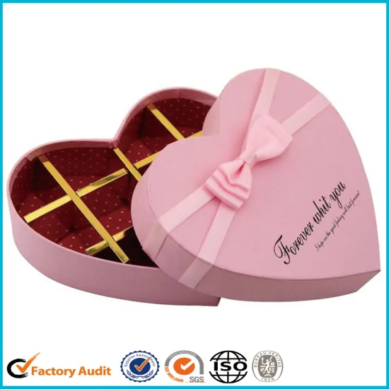 Fancy Pink Chocolate Box Packaging