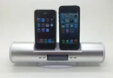 speaker docks,10W,alarm clock,dual docking double docking station