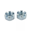 Din 935 Carbon Steel Fastener Slotted Nuts