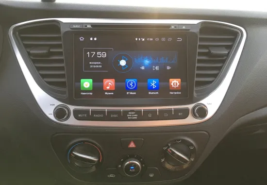 car dvd player for Verna 2017