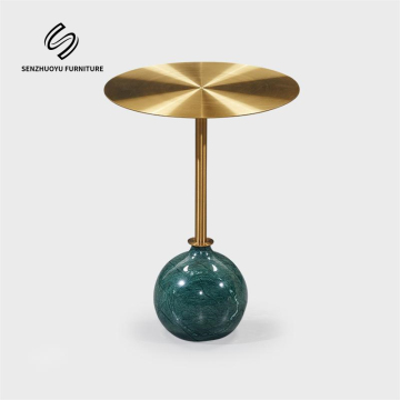 Modern Round Side Table for Living Room and Bedroom