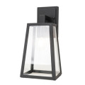 LEDER White Trapezoid LED Outdoor Wall Light