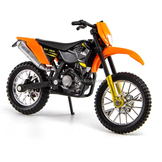 Low MOQ 1:18 Scale KTM Off-Road Motorcycle Diecast Models