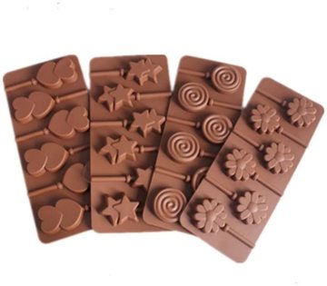 New Inventions: Chocolate Bar Silicone Molds in Different Shapes
