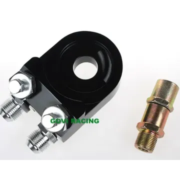 Adattatore del filtro olio universale in alluminio CNC