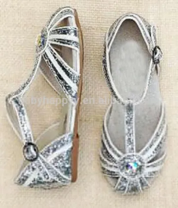 Children dance shoes fanshion Tbar shoes wholesale kids dress shoes