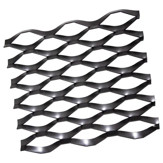 Aluminum 3003 Diamond Shape Stretched Expanded Metal Mesh Ceiling