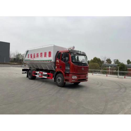 FAW 4x2 animal farm bulk feed delivery transport