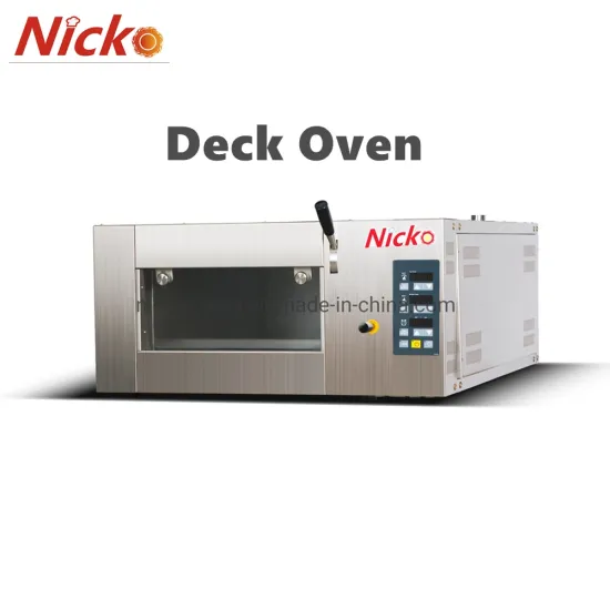 Guangzhou Nicko Single Deck 2 Trays Gas Baking Oven for Bread