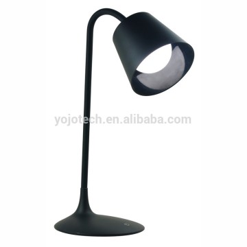 Touch Sensor Dimmable Eye-Care LED Desk Lamp with the traditional lampshade