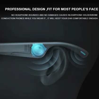 BLONGU Smart Glasses TR90: Audio Sunglasses with Polarized Lenses and Wireless Headphones