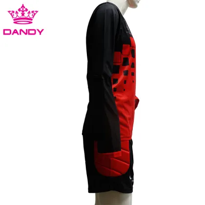 Long sleeve goal keepers soccer jerseys