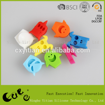 Silicone Glass Marker/ silicone wine marker with sucker
