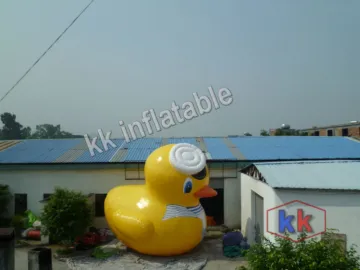 new design inflatable yellow duck cartoon