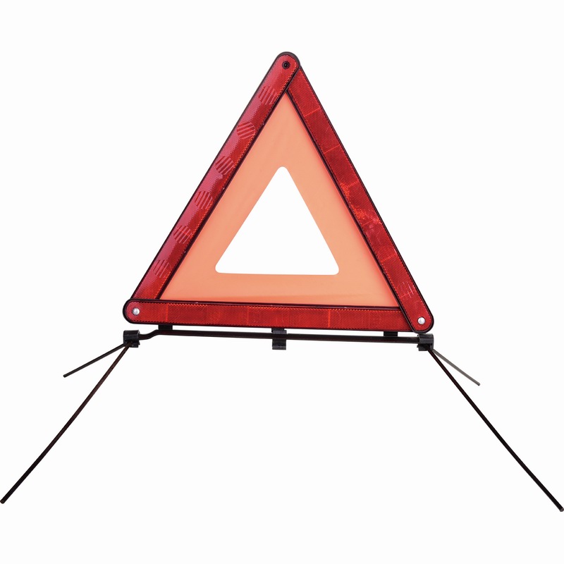 folding warning triangle