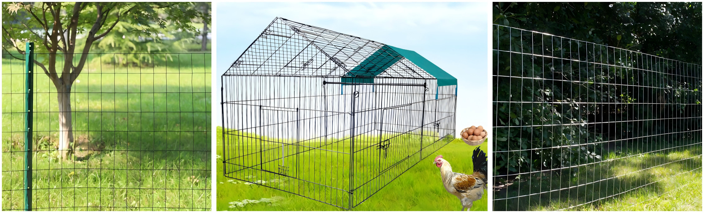 Pin PVC weled mesh