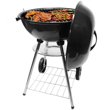 Portable Garden Supplies: Iron Metal Chicken Barbecue Grills for Camping and Outdoor Grill Smokers with Charcoal