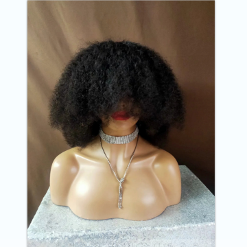 Afro Kinky Curly Natural Raw Virgin Human Hair Lace Front Wig