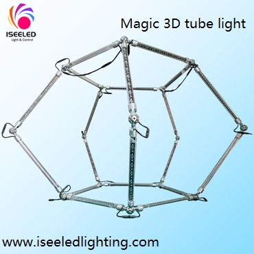 3D Geometric Tube Light