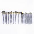 Grand ensemble de brosses de maquillage professionnel de 17 PCS