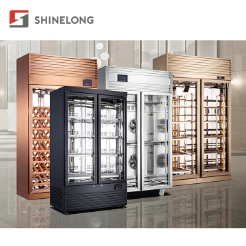 Customized Design Wine Botter Cooler and Beef Dry Aging Cabinet Refrigerator for Hotel Restaurant