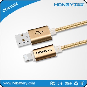 Customed logo all in one usb aluminum alloy data cable for mobile cell phone HE-848E[HONGYI]