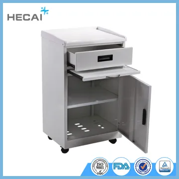 LS-460 metal hospital bedside storage cabinet