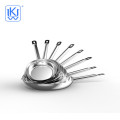 Glossy Round Aluminum Stainless Steel Frying Pan