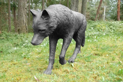 High quality Life-Size Wolf Statues