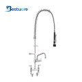 Lead Free Stainless Steel Single Handle Kitchen Faucet