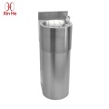 Public Stainless Steel Floor Mounted Drinking Fountain