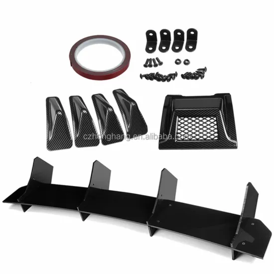 Auto Accessories Side Splitter Rear Bumper Lip Diffuser for Subaru BRZ/S11/WIX/STI 2015-2021