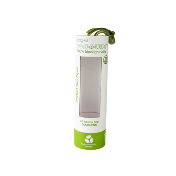 Custom Cardboard Brown Kraft Paper Tube With Window
