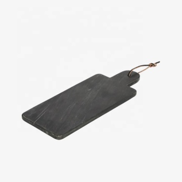 Handcrafted Black Marble Serving Board: The Perfect Choice for Cheese Chopping and Cutting