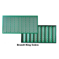 Steel frame shale shaker screen