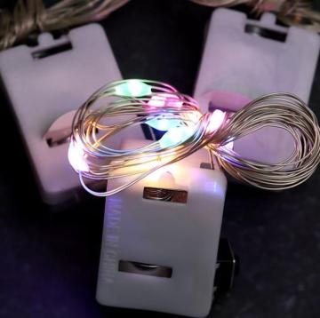 Wholesale LED String Lights: Copper Wire, Battery Operated, for Christmas, Wedding, and Party Decorations