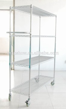 Wire Shelving With Castors