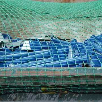 PP Knotless Super Strong Cargo Netting with Elastic Cord for Trucks and Trailers