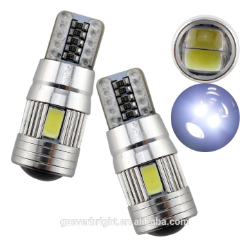 T10 5730 6 SMD wedge base t10 led bulb t10 5w5 bulbs led light