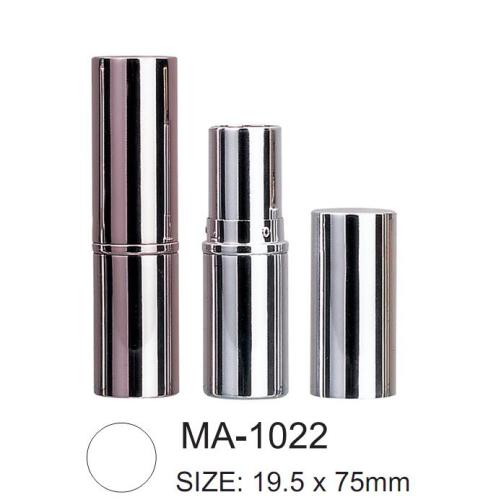 Caixa de batom de alumínio redondo cosmético MA-1022