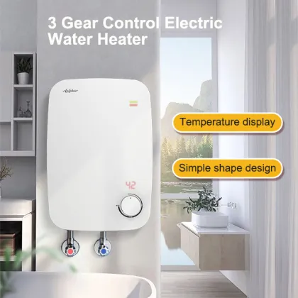 230V 3600W 3L Per Min Tankless Bathroom Electric Hot Water Heater