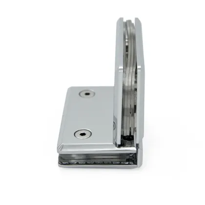 shower door came off hinge leak