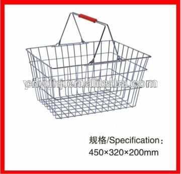 Metal Wire Basket With Chrome Wire Basket