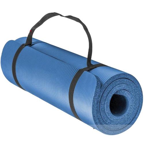 Tapis d&#39;exercice pliable en mousse avec sangle de transport