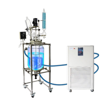 100L Industrial Plug Flow Vacuum Glass Reactor Price