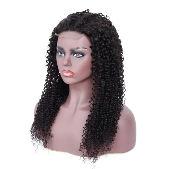 Msbeauty Vendor Cheap Wholesale Popular New Cambodian Virgin Hair Wigs Kinky Curly 13x6Lace Front Human Hair Wig For Black Women