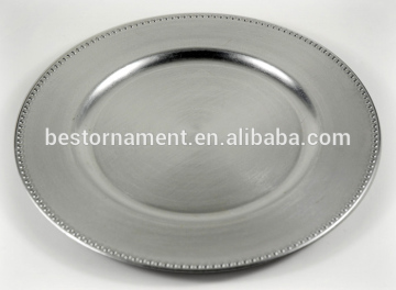 Charger Plates Silver